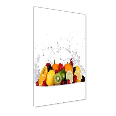 Verticale foto op glas Fruit