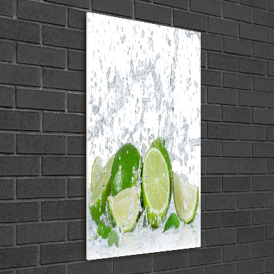 Verticale foto op glas Limoen