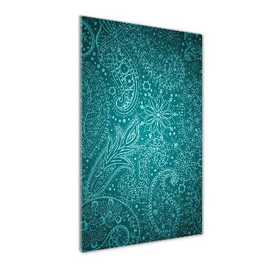 Verticale foto op glas Ornamenten