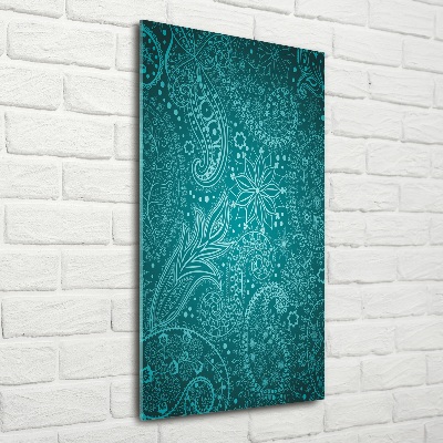 Verticale foto op glas Ornamenten