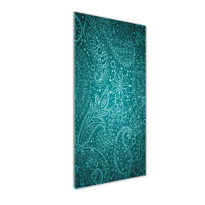 Verticale foto op glas Ornamenten