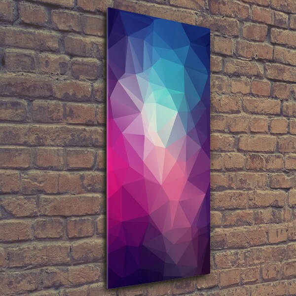 Verticale foto op glas Abstracte achtergrond