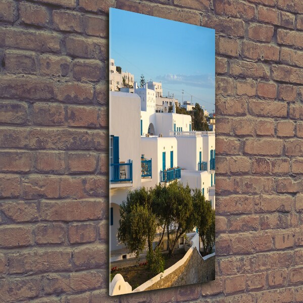 Verticale foto op glas Mykonos, Griekenland