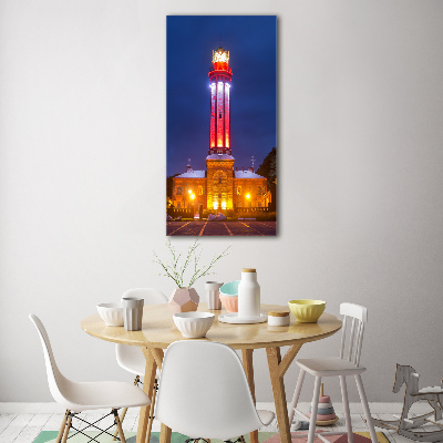 Verticale foto op glas Niechorze Polen