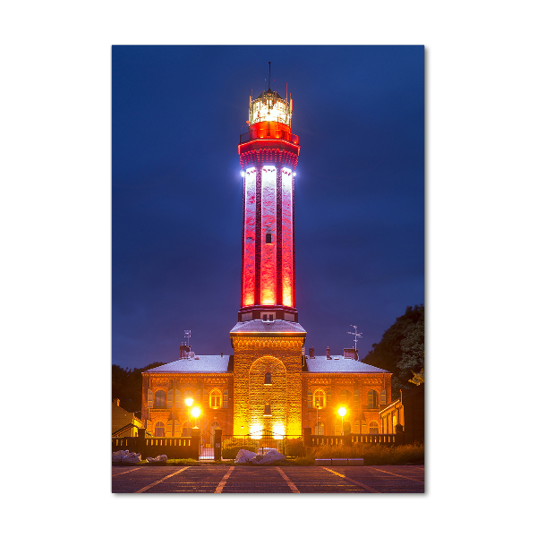 Verticale foto op glas Niechorze Polen