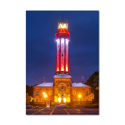 Verticale foto op glas Niechorze Polen
