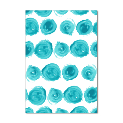 Verticale foto op glas Stippen