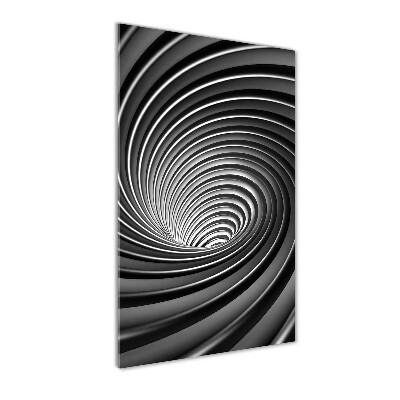 Verticale foto op glas Abstracte wervel