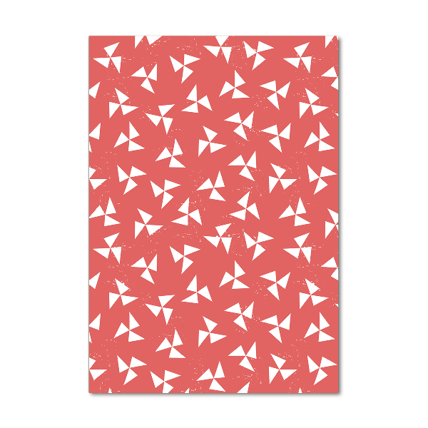 Verticaal glasschilderij Geometrische achtergrond