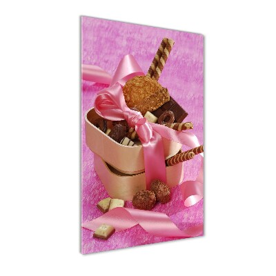 Verticale foto op glas Snoep