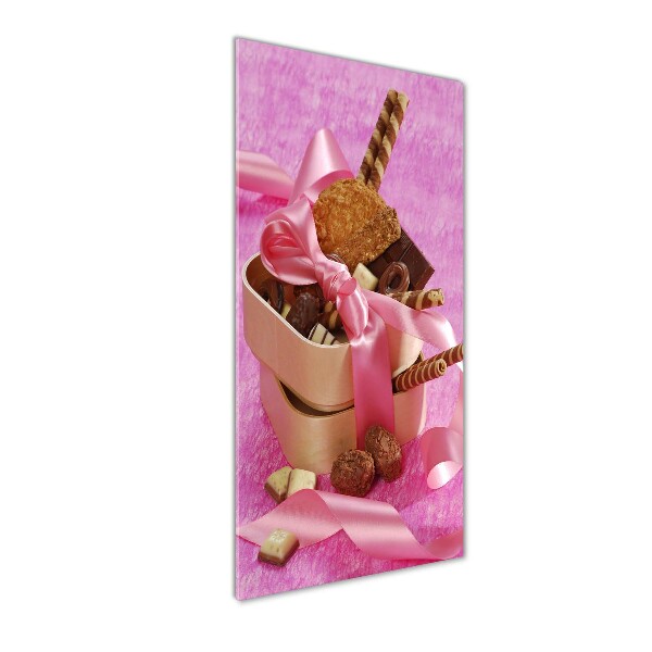 Verticale foto op glas Snoep