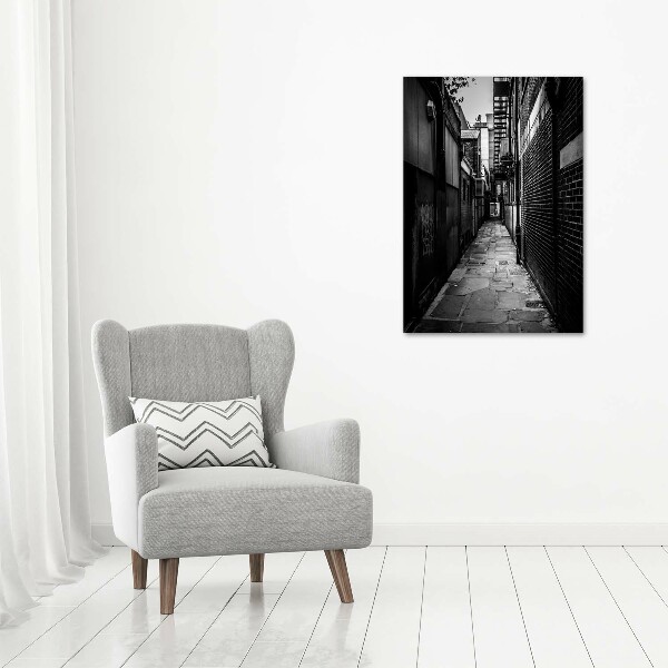 Verticale foto op glas Stadsstraten