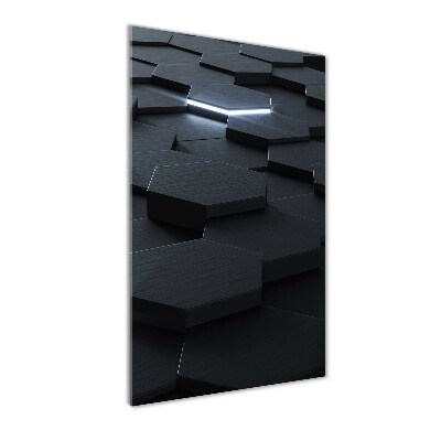 Verticale foto op glas Abstractie