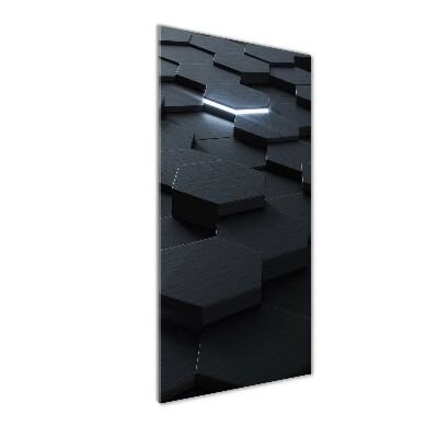 Verticale foto op glas Abstractie