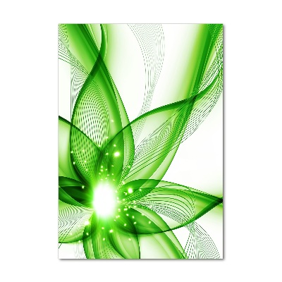 Verticaal glasschilderij Abstractie