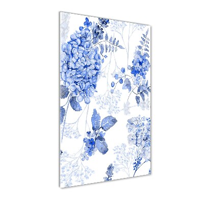 Verticale foto op glas Zonder