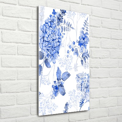 Verticale foto op glas Zonder