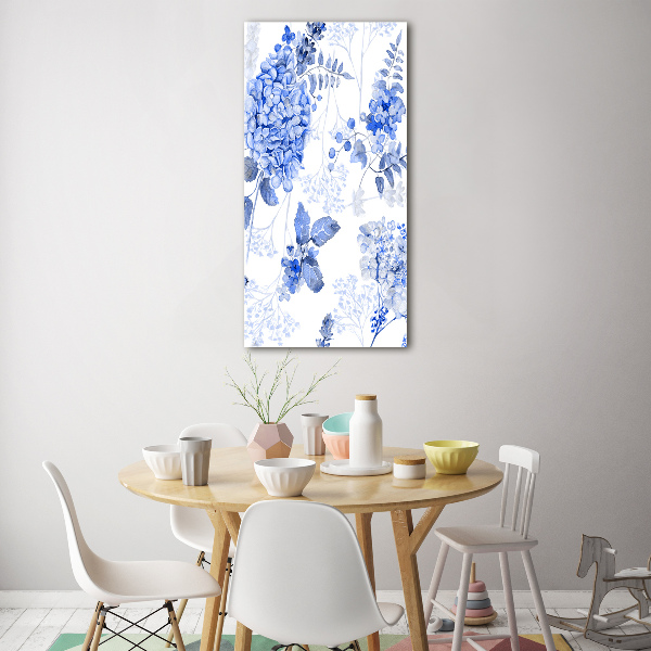 Verticale foto op glas Zonder