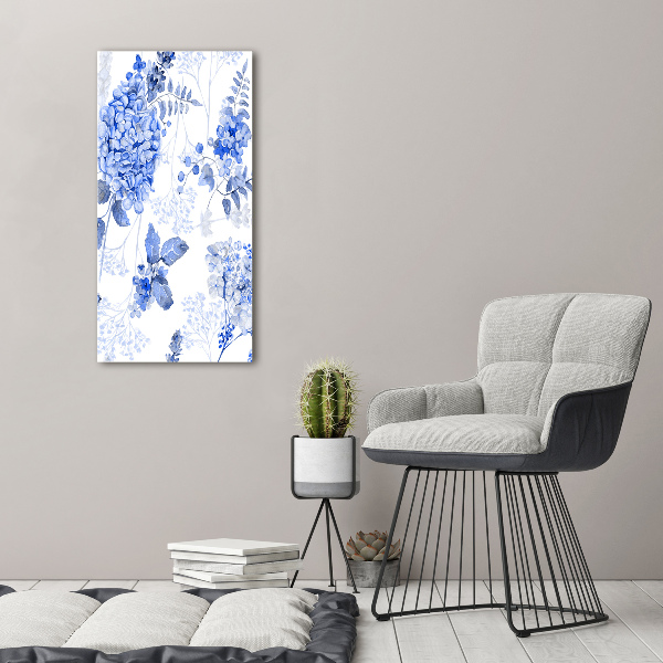 Verticale foto op glas Zonder