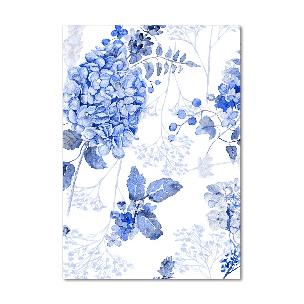 Verticale foto op glas Zonder