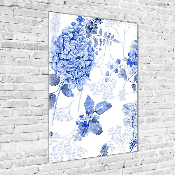 Verticale foto op glas Zonder