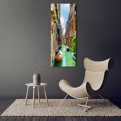 Verticaal glasschilderij Venetië, Italië