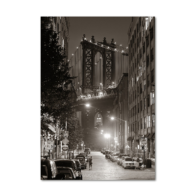 Verticale foto op glas Manhattan, New York