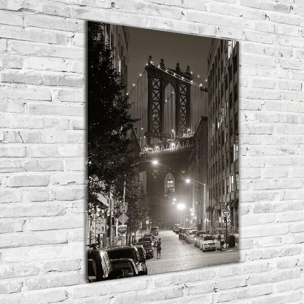 Verticale foto op glas Manhattan, New York