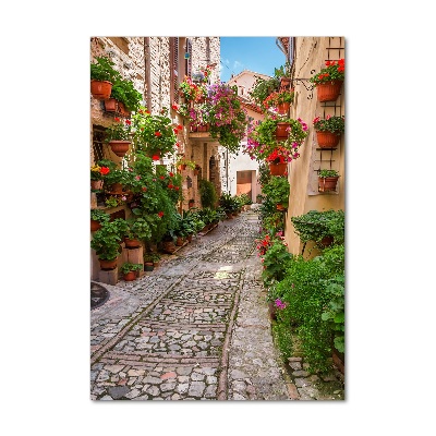 Verticale foto op glas Umbrië, Italië