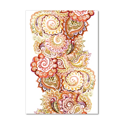 Verticale foto op glas Ornamenten