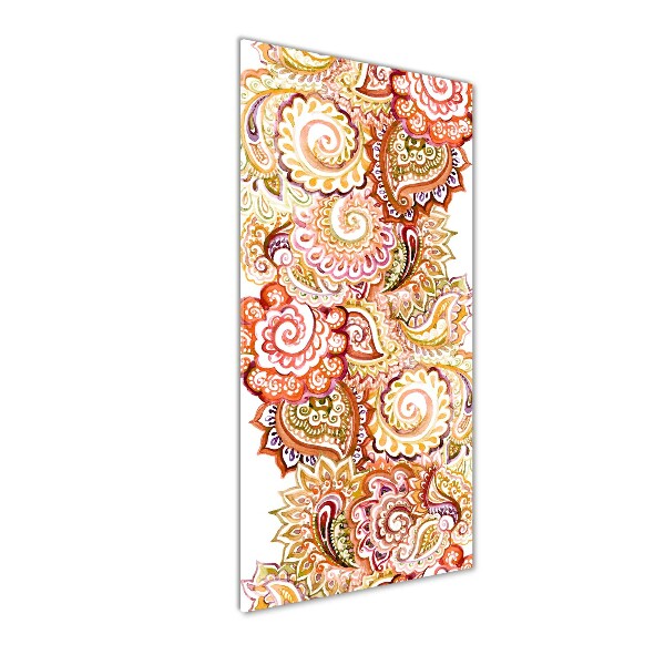 Verticale foto op glas Ornamenten