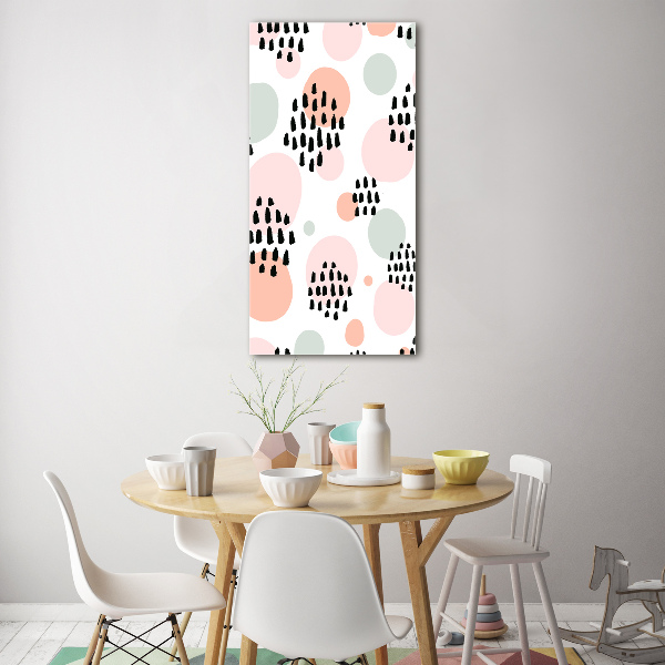 Verticale foto op glas Abstracte achtergrond