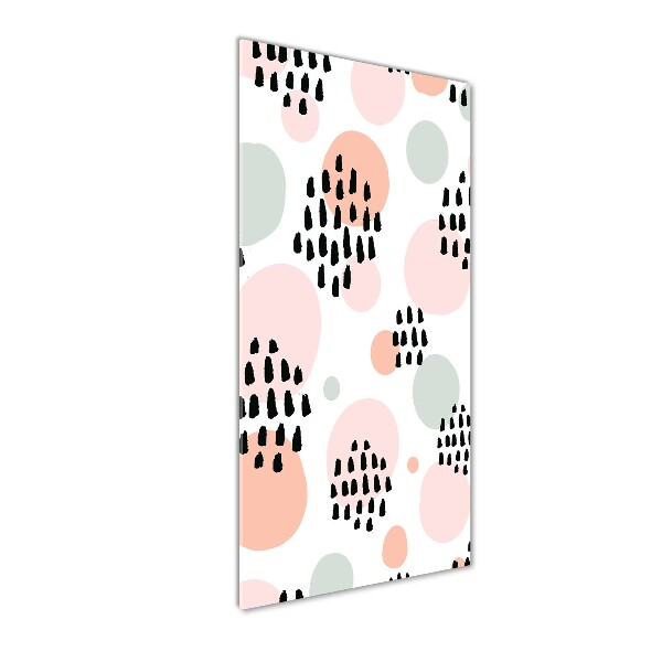 Verticale foto op glas Abstracte achtergrond