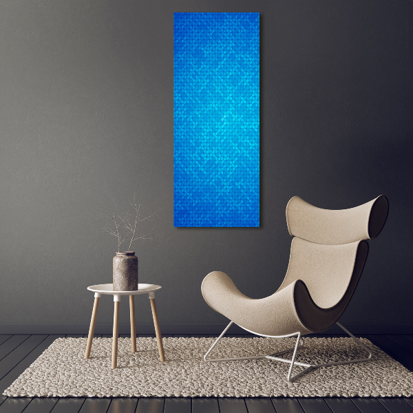 Verticaal glasschilderij Abstracte achtergrond