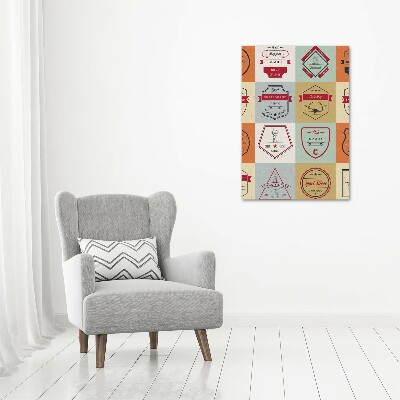 Verticale foto op glas Skateboardborden