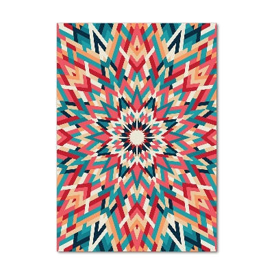 Verticale foto op glas Caleidoscoop