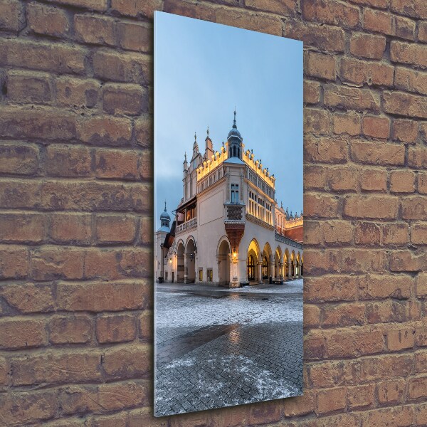 Verticale foto op glas Krakau, Polen