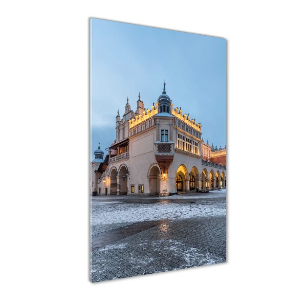 Verticale foto op glas Krakau, Polen