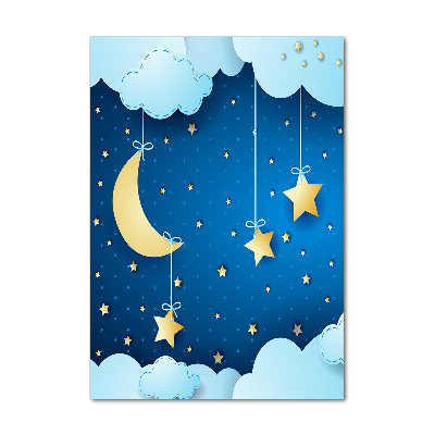 Verticale foto op glas Nacht