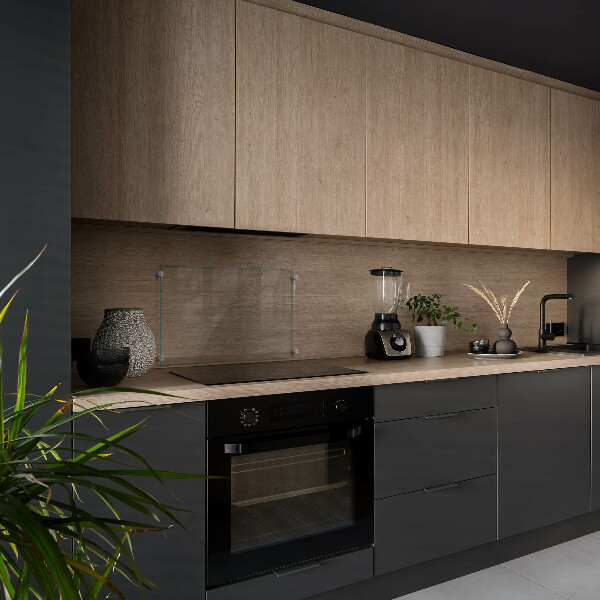 Glazen achterwand keuken Transparant 