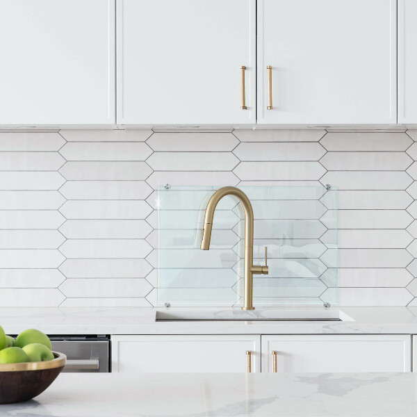 Glazen achterwand keuken Transparant 