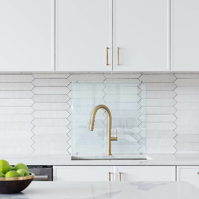 Glazen achterwand keuken Transparant 