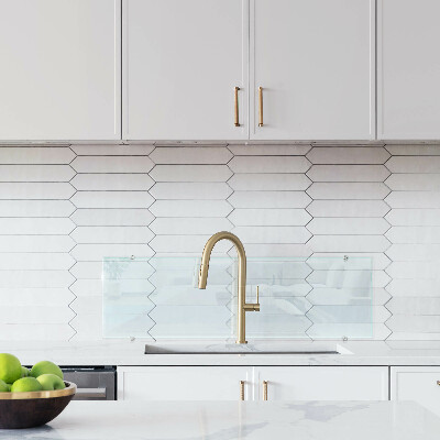 Glazen achterwand keuken Transparant 