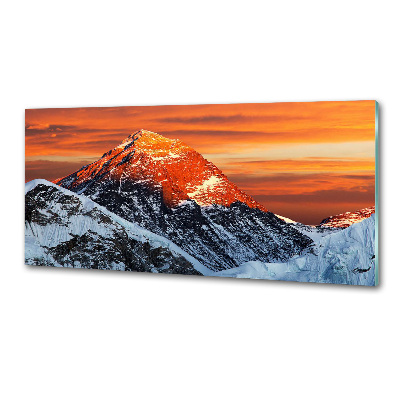 Glazen achterwand keuken Everesttop