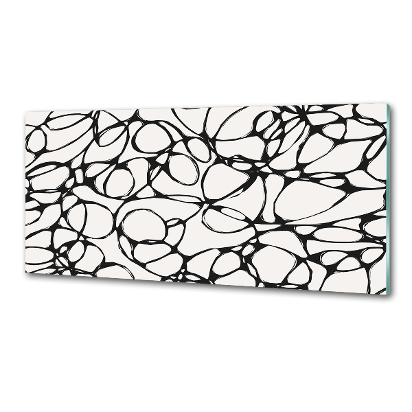 Achterwand keuken Chaotische cirkels