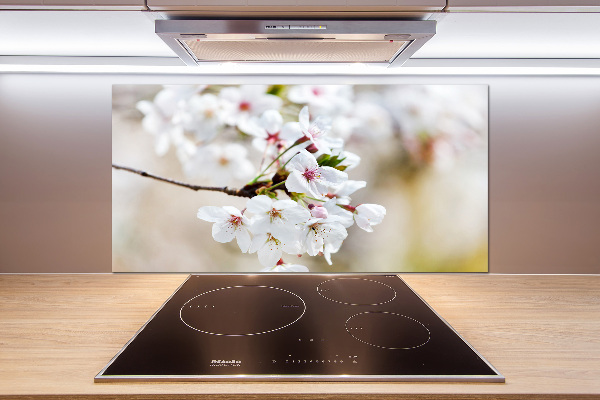 Achterwand keuken Kersenbloesems
