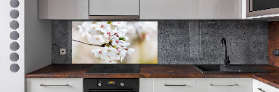 Achterwand keuken Kersenbloesems
