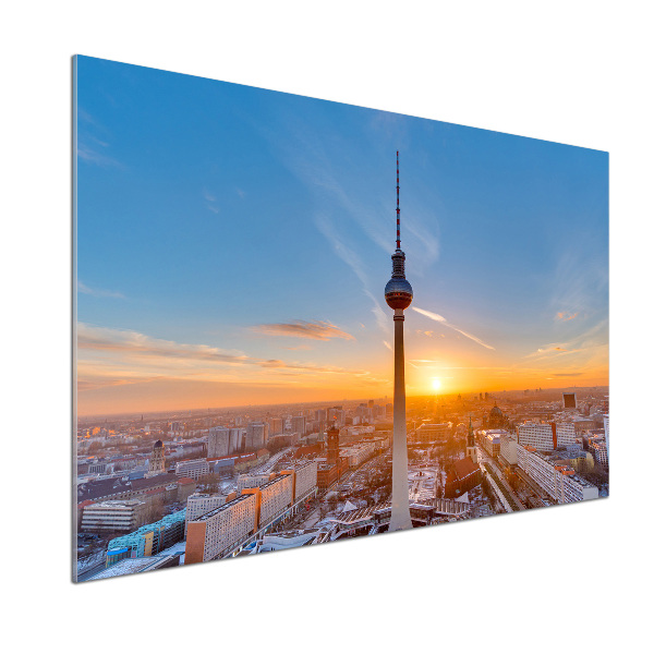 Keuken achterwand TV-toren