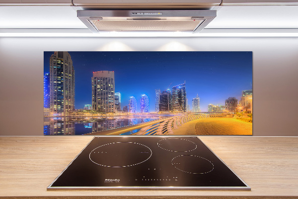 Glazen achterwand keuken Dubai