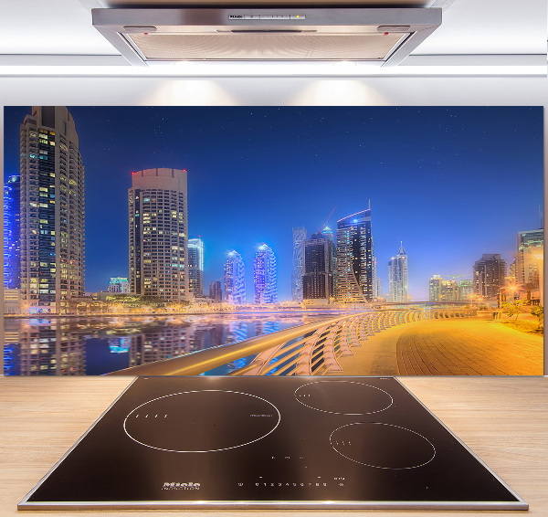 Glazen achterwand keuken Dubai